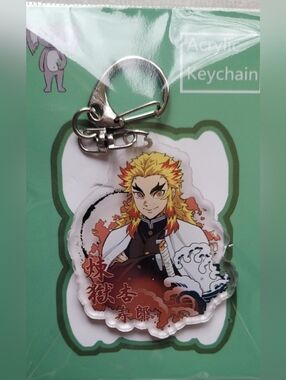 Demon Slayer Kimetsu no Yaiba Anime Acrylic Keychain